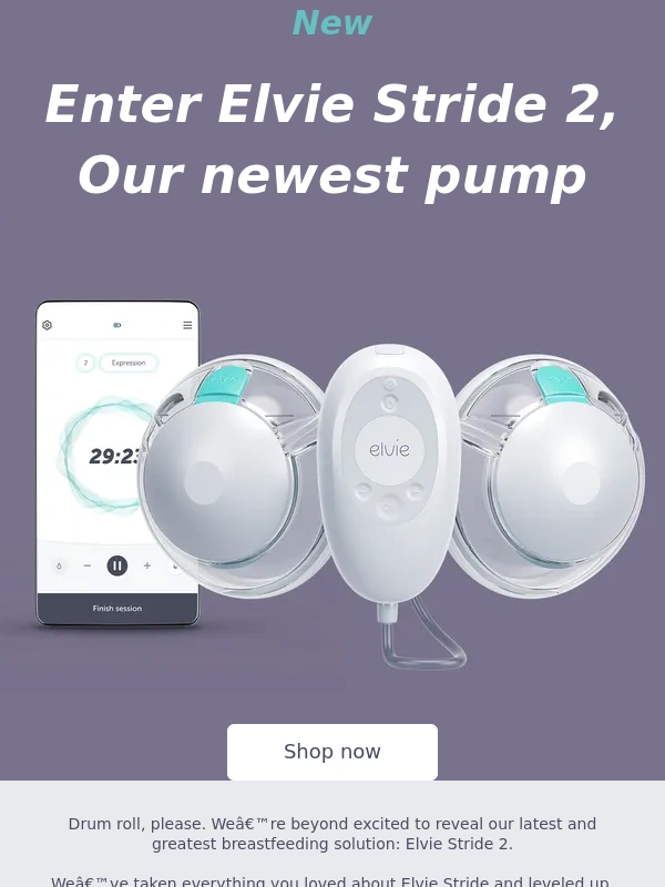 Elvie - The wait is over. Our breast-kept secret is out
