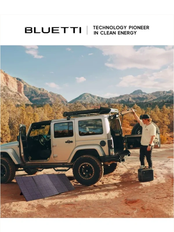 Bluetti - ?⚡Solar Generator Sale! Save Up to 25% OFF !