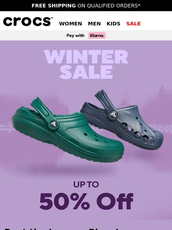 Crocs UK - Winter Sale: Last few days!