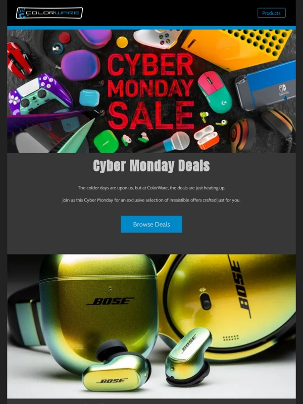 ColorWare - ColorWare Exclusive Cyber Monday Deals