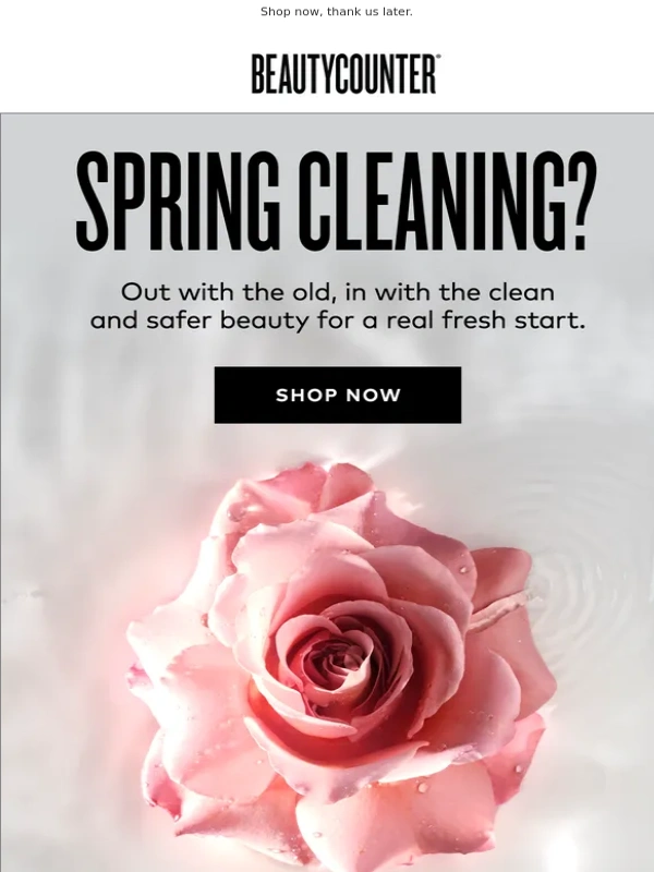 BeautyCounter - 5 better beauty swaps to try this spring