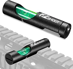 EZshoot Scope Level Scope Leveling Kit, High Precision Big Bubble Scope Level, Scope Bubble Level Helps the Scope Keep Vertical