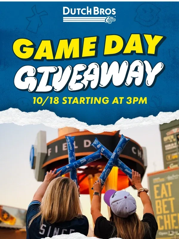 Dutch Bros - Giveaway Today ? ? ?