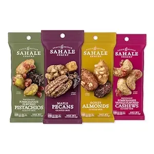 Sahale Snacks Glazed Nut Mix Variety Pack 1.5 Ounces Pack of 12