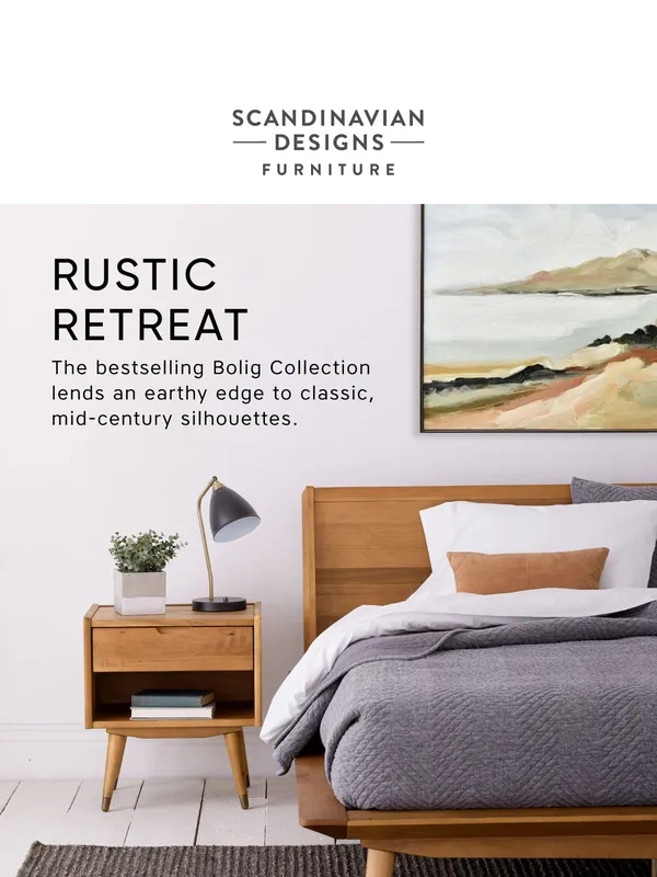 Scandinavian Designs - Craving rustic bedroom vibes?