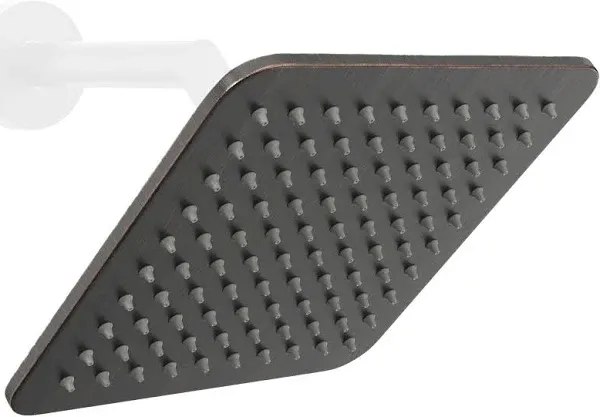 HammerHead Showers 8 Inch Square Rainfall Shower Head