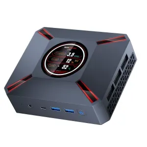 Kootigers M9 Plus Intel Core i9-12900HK Mini Desktop (32GB/2TB) with 2.1" Display