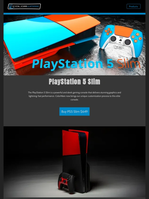ColorWare - PlayStation 5 Slim Now Available