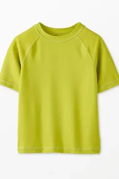 Hanna Andersson Short Sleeve Rash Guard Top