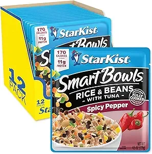 12-Pack 4.5-Oz StarKist Smart Bowls Rice & Beans w/ Tuna (Spicy Pepper) $9.51 w/ S&S + Free Shipping w/ Prime or on orders over $35