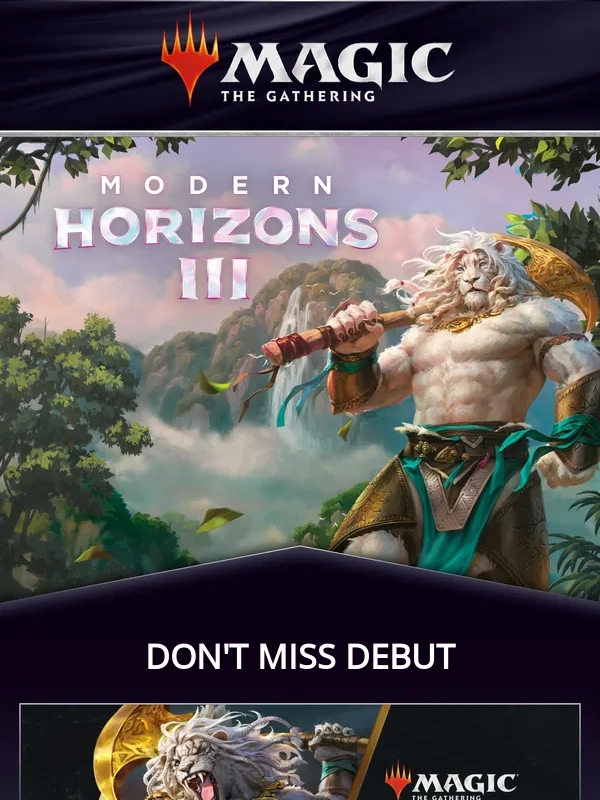 Magic the Gathering - ?️ Modern Horizons 3 Debut!