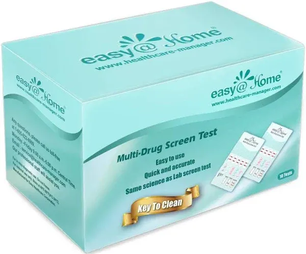 EasyHome 10-Panel Urine Test Kit