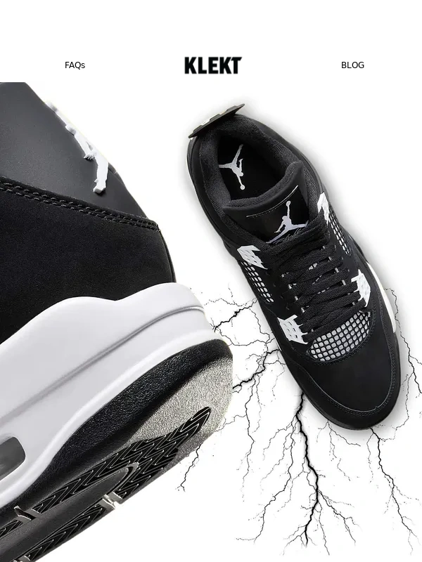 Klekt - ? 10% Off The New AJ4 ‘White Thunder’ ?