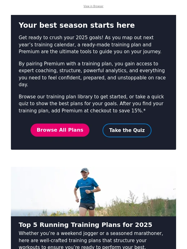 TrainingPeaks - Your go-to training duo—now 15% off!