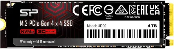 Silicon Power UD90 NVMe PCIe 4.0 M.2 Internal SSD
