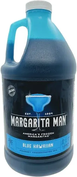 Margarita Man Blue Hawaiian Mix Concentrated Pure Cane Sugar