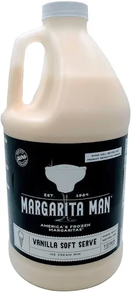 Vanilla Soft Serve Vanilla Ice Cream Mix Margarita Man