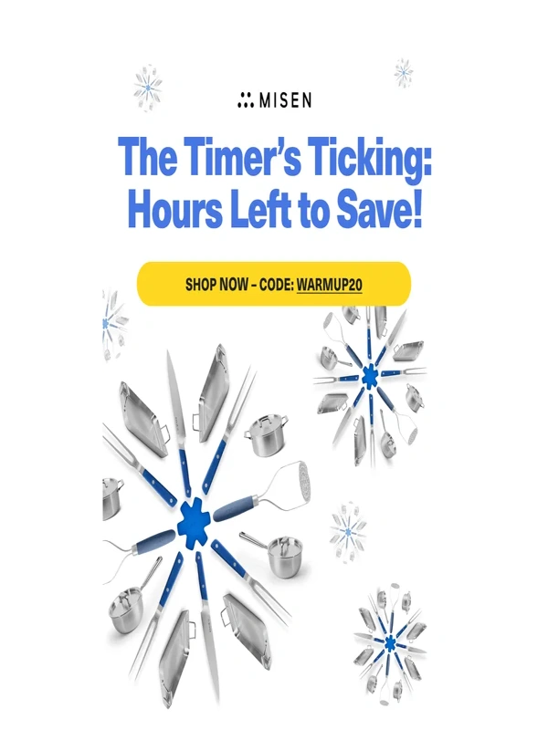 Misen - FINAL HOURS to Save 20%!
