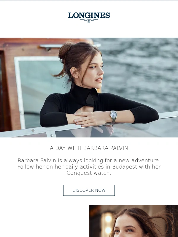 Longines - Barbara Palvin presents the new CONQUEST