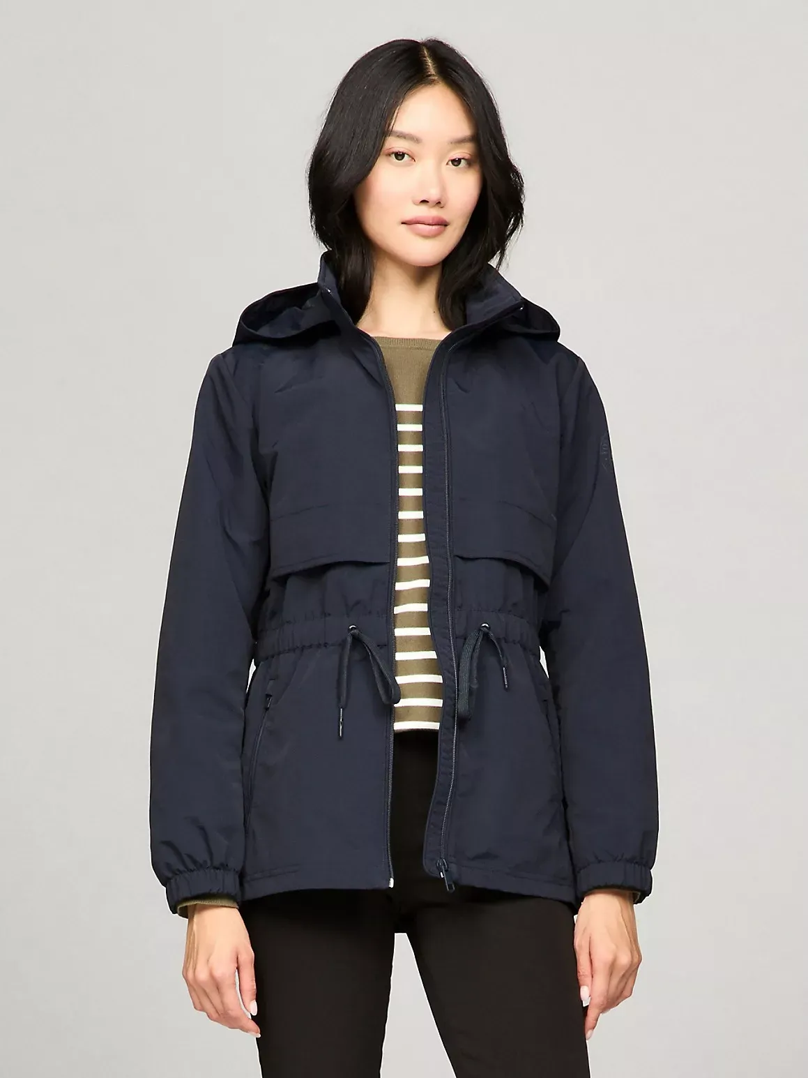 Tommy Hilfiger Women's Hilfiger Yacht Jacket - Navy - XXL