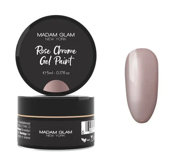 Madam Glam Rose Chrome Gel Nail Paint