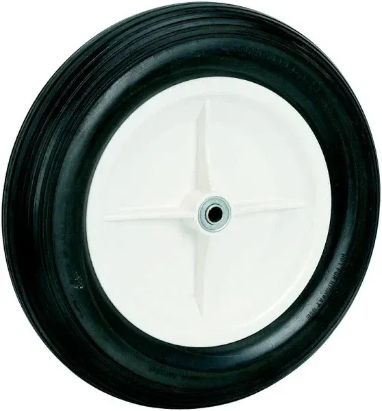 One Stop Gardens 16 in. Flat-Free Tire with ABS Hub