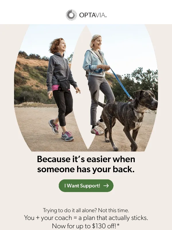 OPTAVIA - The real secret to lasting change? A coach who’s got your back
