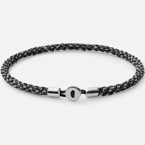 Miansai Men's Sterling Silver Nexus Woven Bracelet