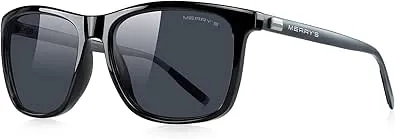 MERRY'S Unisex Polarized Aluminum Sunglasses