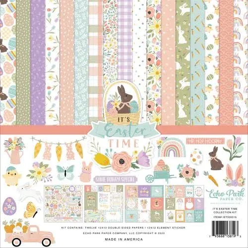 Echo Park It's Easter Time Collection Kit