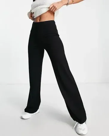 ASOS Design Basic Wide Leg Jersey Pants