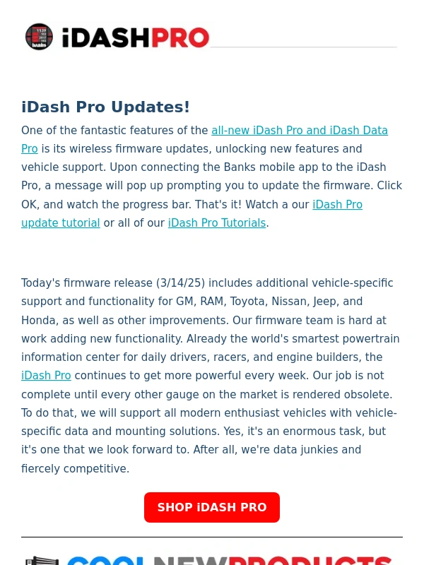 Banks Power - NEW Duramax High Output Tuning Bundle | iDash Pro Update | Ram owner defects to another brand | BANKS INSIDER