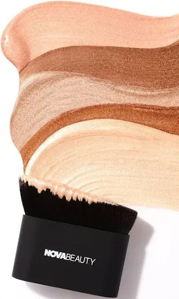 Fashion Nova Women's NOVABEAUTY Glow Effect Face and Body Kabuki Brush