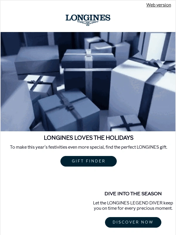 Longines - Celebrate the holidays with LONGINES