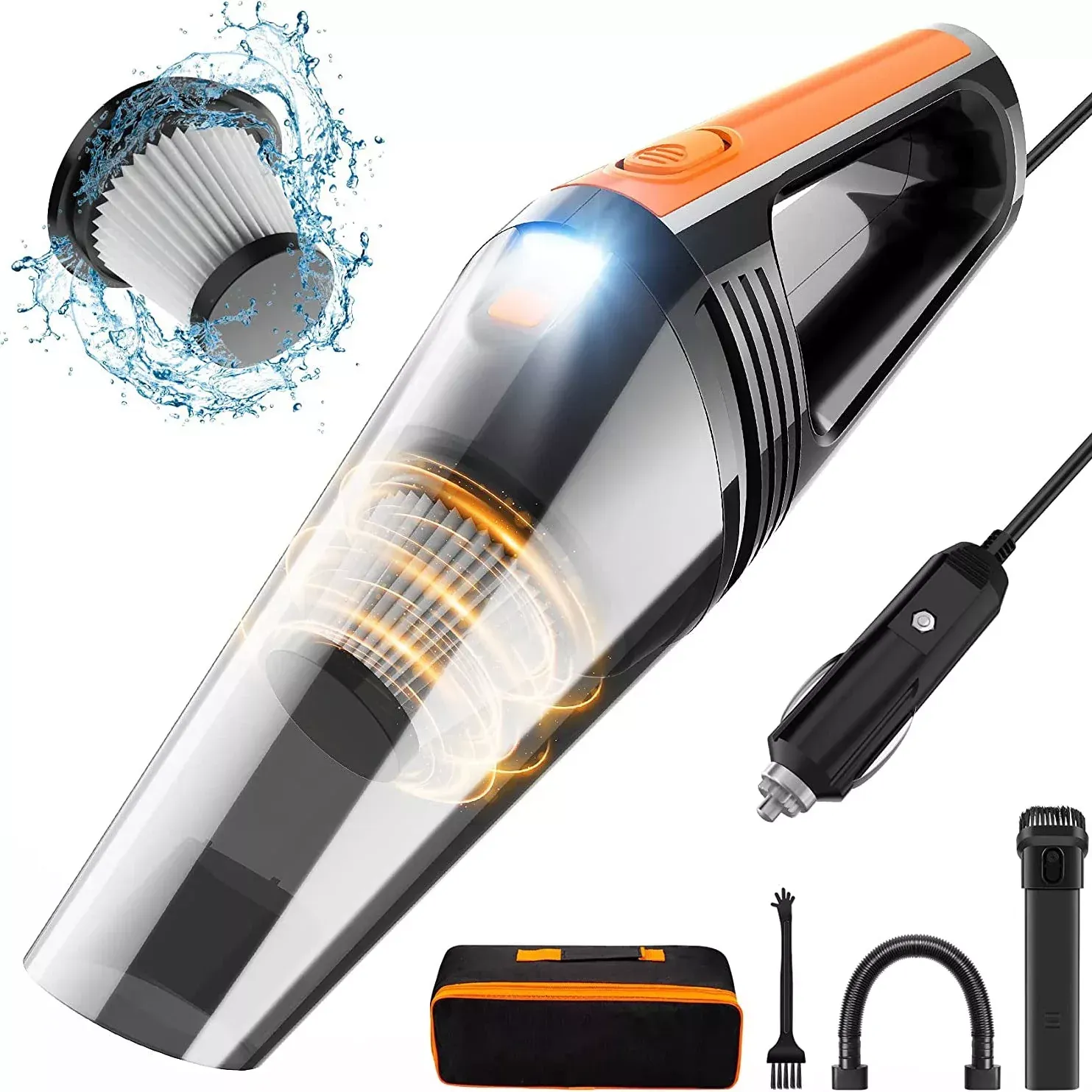 DailySale Portable Car Vacuum Cleaner
