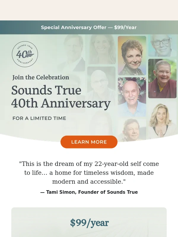 Sounds True - Join the Celebration