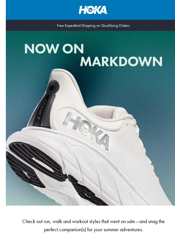 Hoka - Score a pair for summer