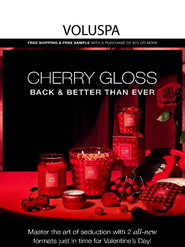 Voluspa - NEW Cherry Gloss ?