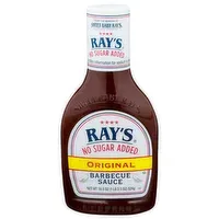 Ray's Sweet Baby No Sugar Added Original Barbecue Sauce