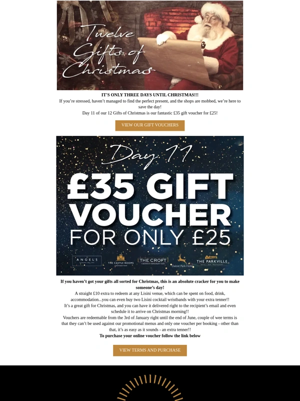 Lisini - Lisini 12 Gifts of Christmas - DAY ELEVEN