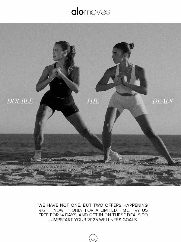 Alo Moves - RE: Your 2025 wellness goals
