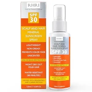 SPF 30 Hair/Scalp Non-Greasy Sunscreen Spray, 4 Oz.