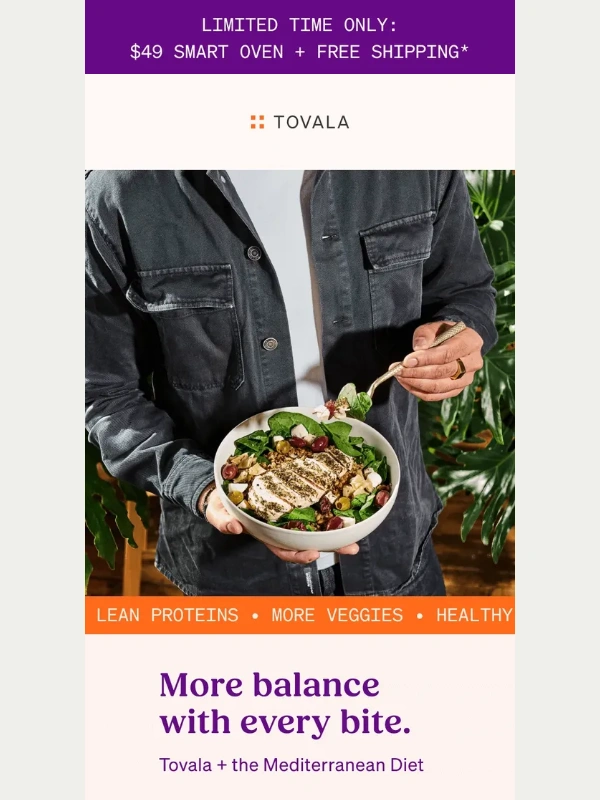 Tovala - Bring more balance to your 2024 ?️?