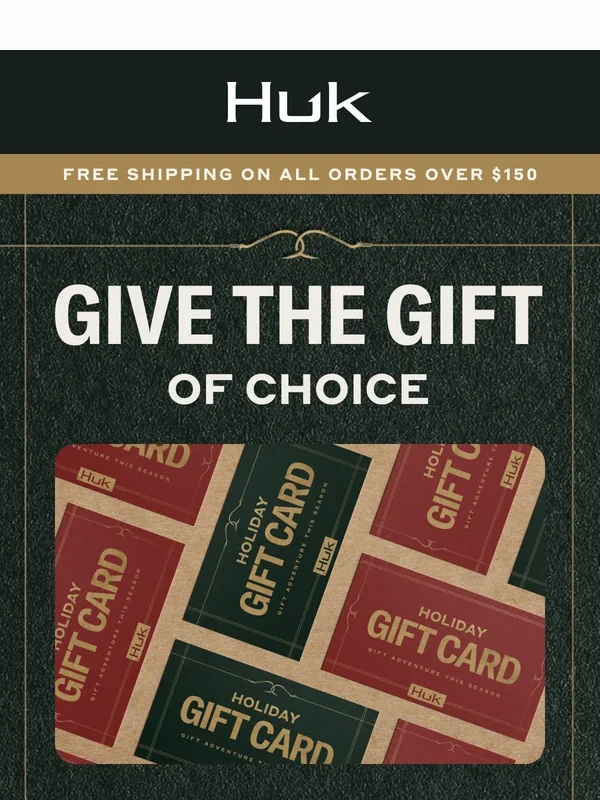 Huk Gear - Hard to buy for? Not anymore!