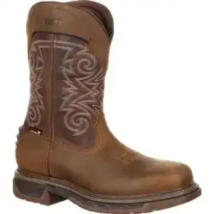 Rocky Boots Men's Iron Skull Composite Toe Waterproof Western Boots