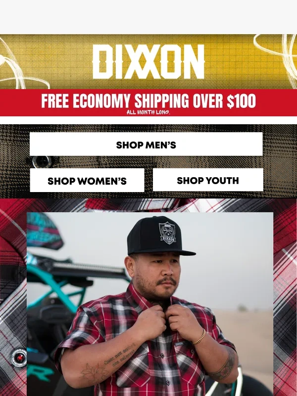 Dixxon Flannel - WARNING: May Cause Staring. ?