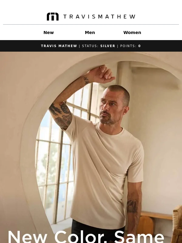 Travis Mathew - New Cloud Crew Hue