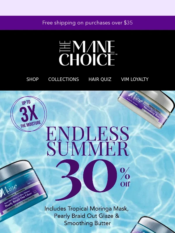 The Mane Choice - Still time for 30% off