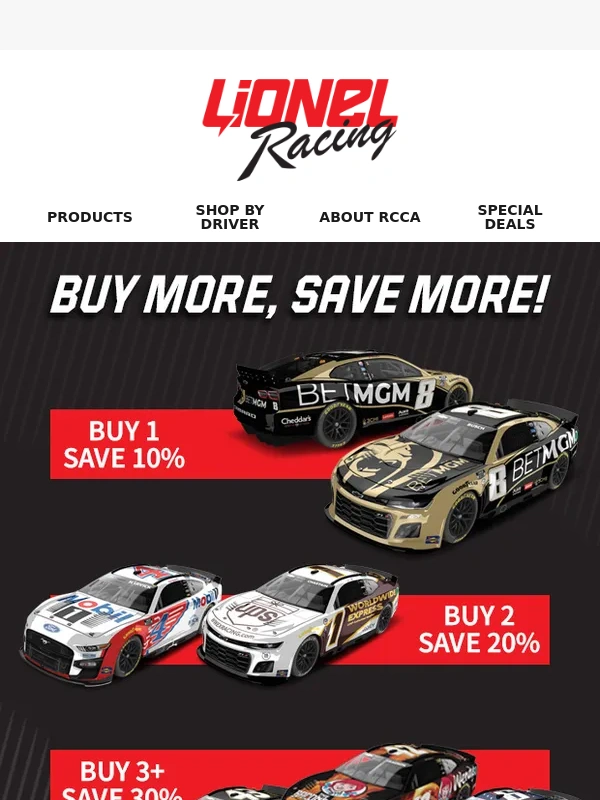 Lionel - Hurry! Save Up to 30% Now!