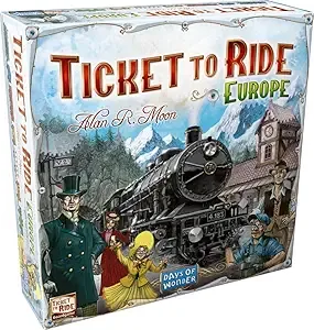 Days of Wonder Ticket to Ride Europe Game
